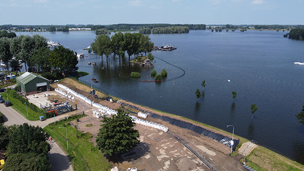 Dronefoto bij nieuwsbericht