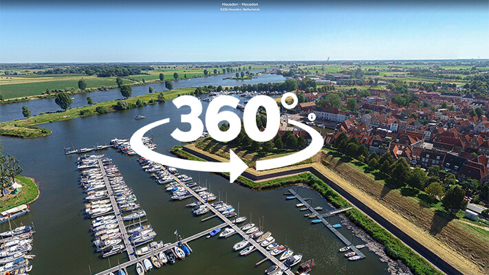 dronefoto laten maken in 360 graden